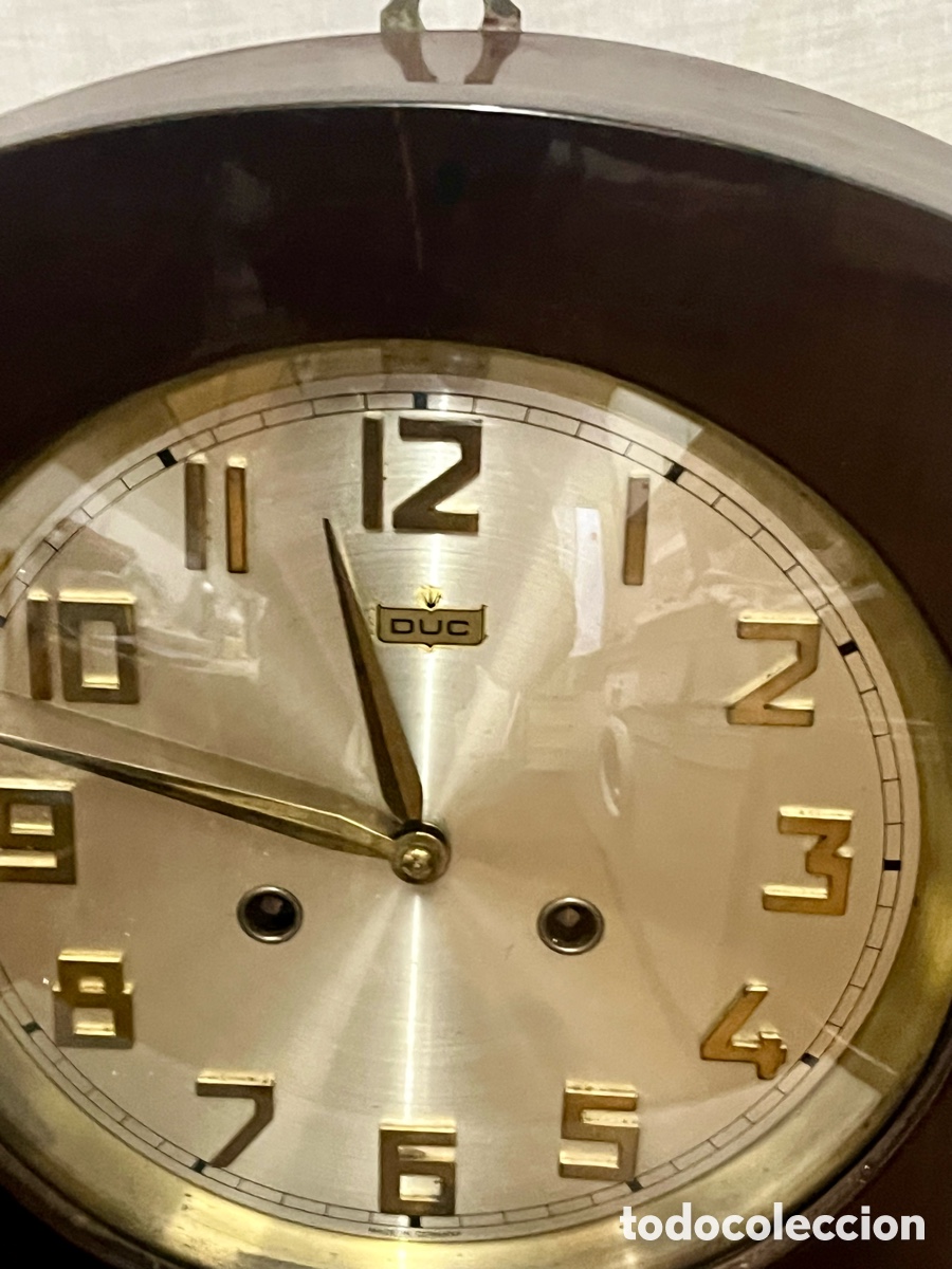 Relojes de pared: RELOJ DE PARED MARCA &rdquo;DUC &rdquo; GERMANY FUNCIONA - Foto 24