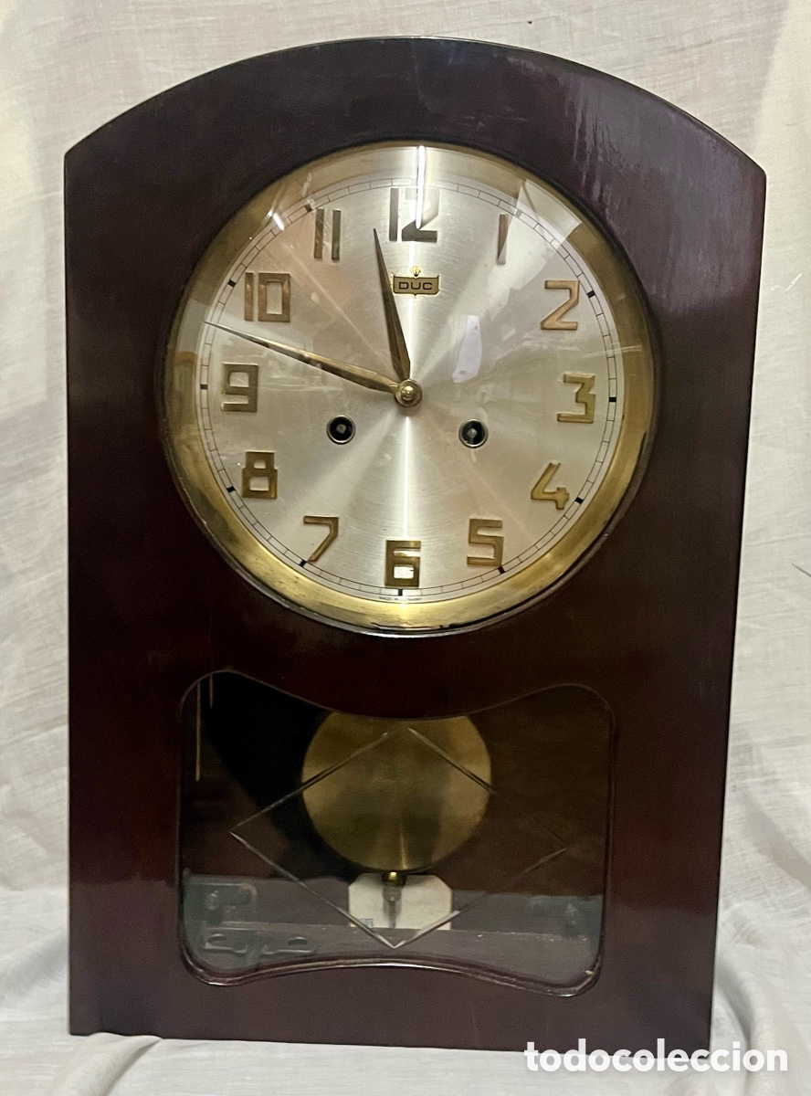 Relojes de pared: RELOJ DE PARED MARCA &rdquo;DUC &rdquo; GERMANY FUNCIONA - Foto 26