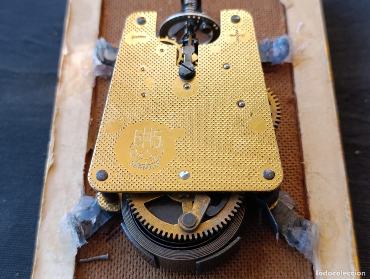 Relojes de pared: CUADRO FLORES CON RELOJ,GERMANY PARA REPASAR. - Foto 3
