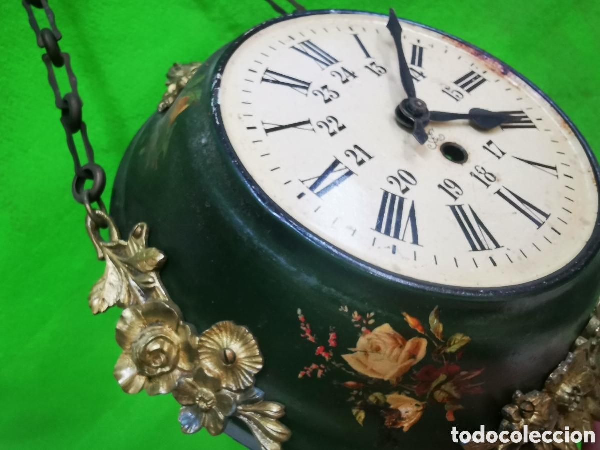 Relojes de pared: Reloj de pared con cadenas - Foto 4