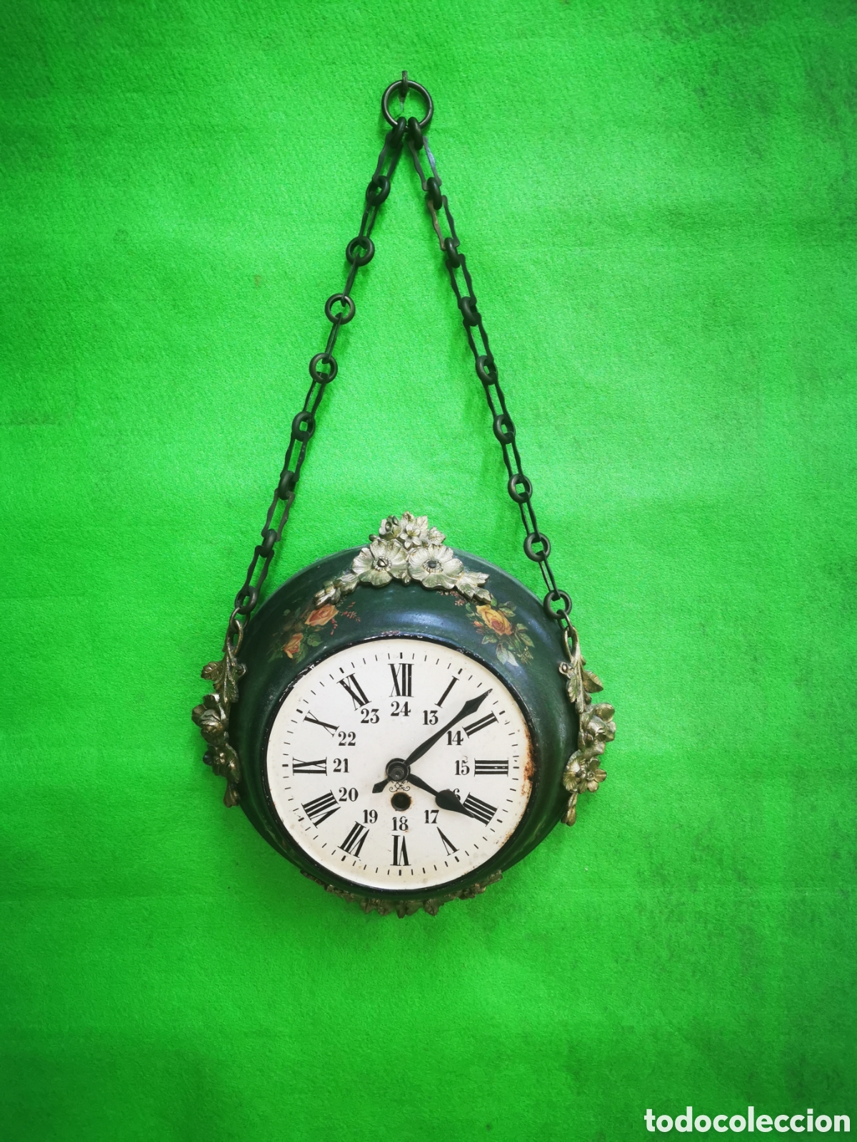 Relojes de pared: Reloj de pared con cadenas - Foto 1