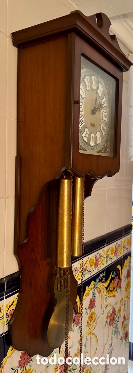 Relojes de pared: Reloj pared antiguo marca Rodhora - Foto 3