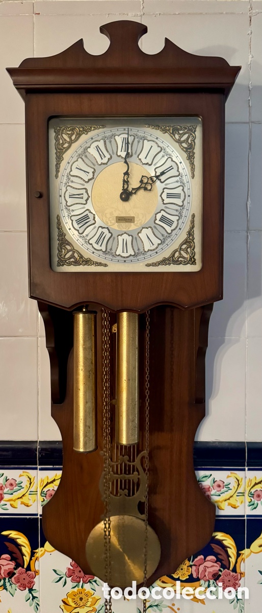 Relojes de pared: Reloj pared antiguo marca Rodhora - Foto 1