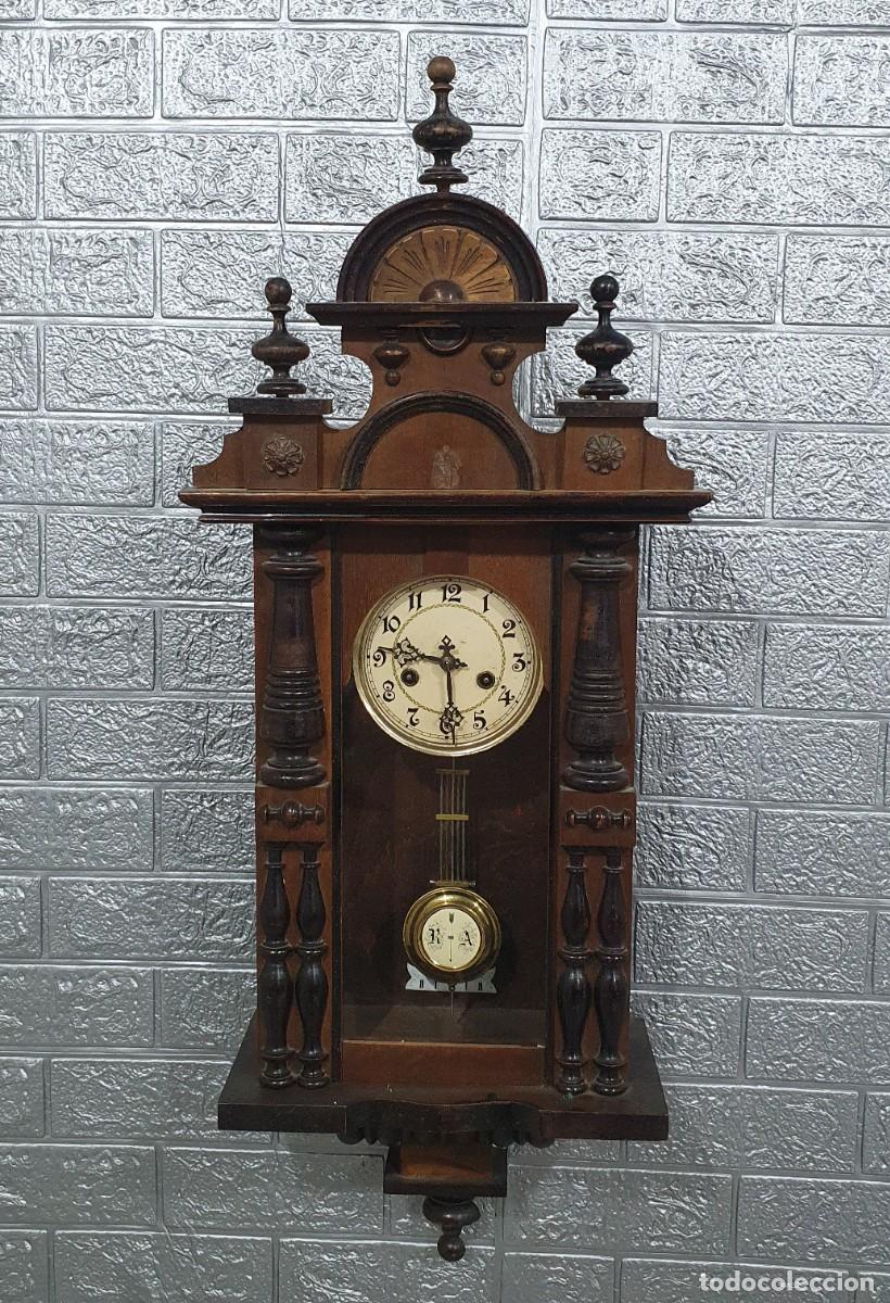 Relojes de pared: Antiguo reloj de pared - Foto 1