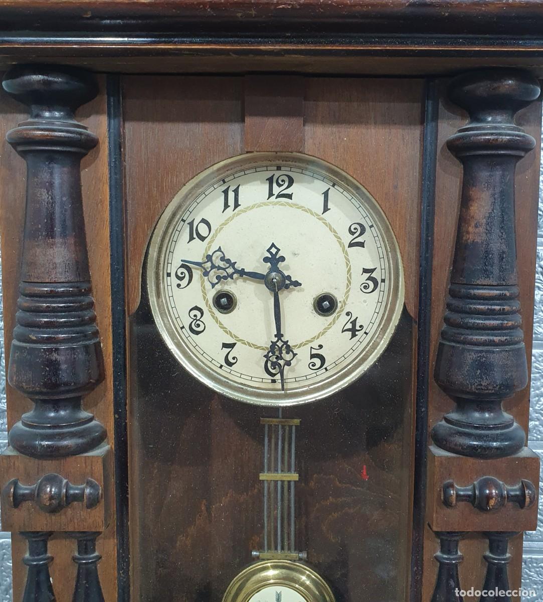 Relojes de pared: Antiguo reloj de pared - Foto 3