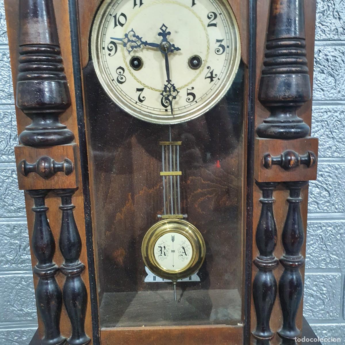Relojes de pared: Antiguo reloj de pared - Foto 4