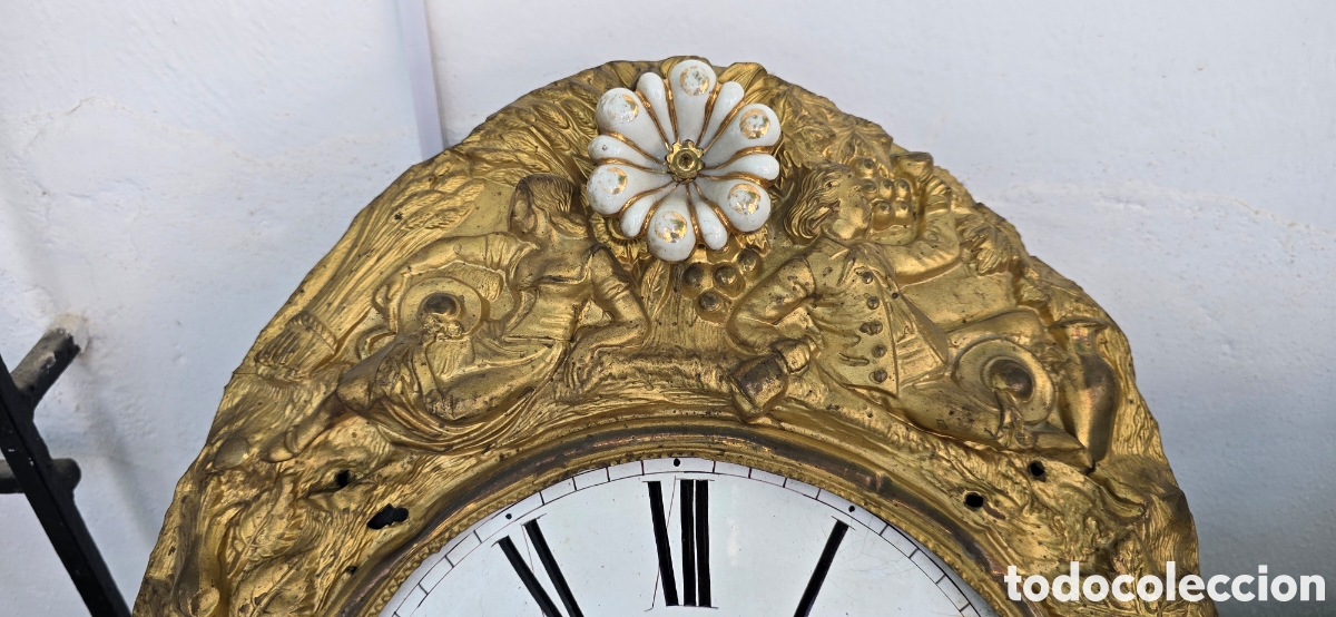 Relojes de pared: RELOJ DE PARED CON PENDULO MORETZ - Foto 2
