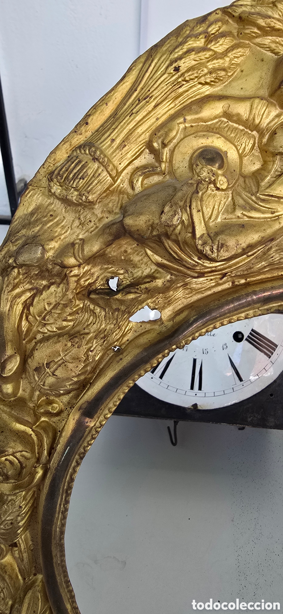 Relojes de pared: RELOJ DE PARED CON PENDULO MORETZ - Foto 15