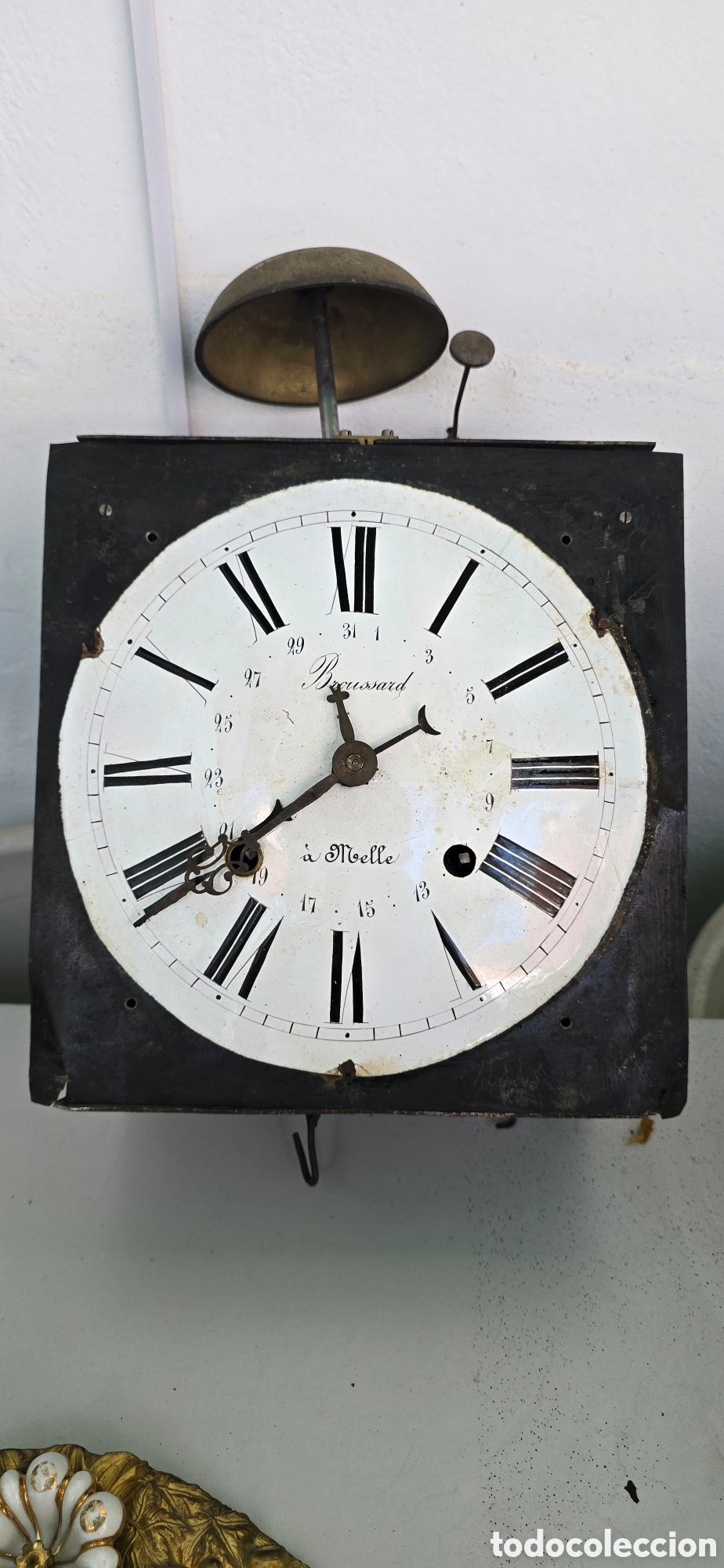 Relojes de pared: RELOJ DE PARED CON PENDULO MORETZ - Foto 16