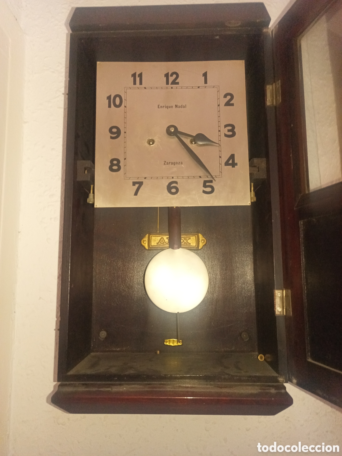 Relojes de pared: Reloj de pared Enrique Nadal - Foto 2