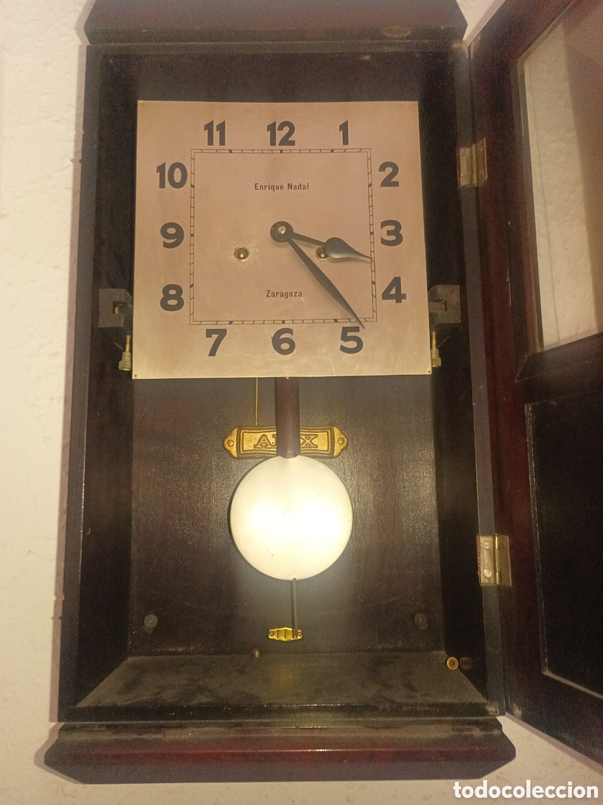 Relojes de pared: Reloj de pared Enrique Nadal - Foto 4