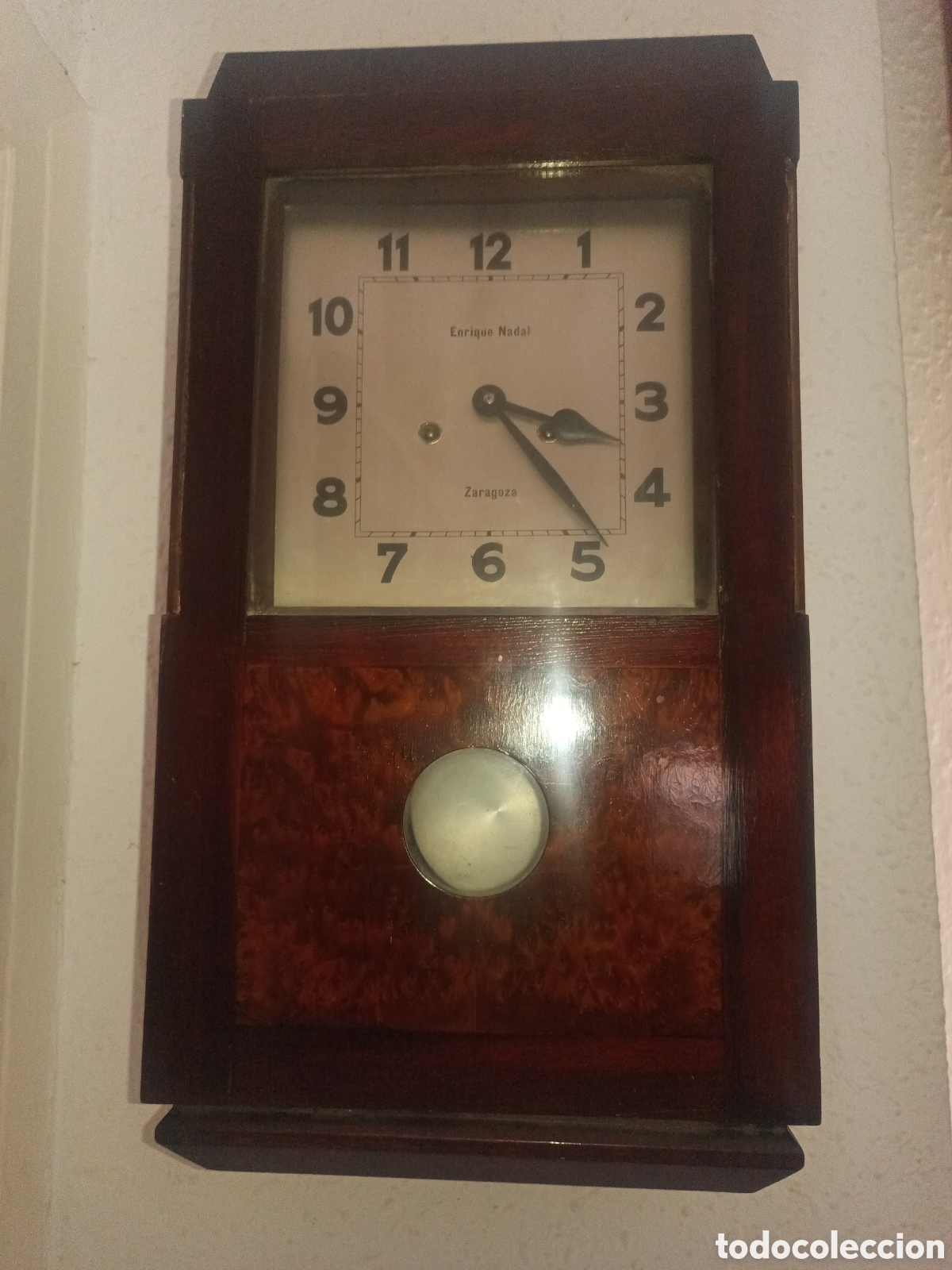 Relojes de pared: Reloj de pared Enrique Nadal - Foto 1