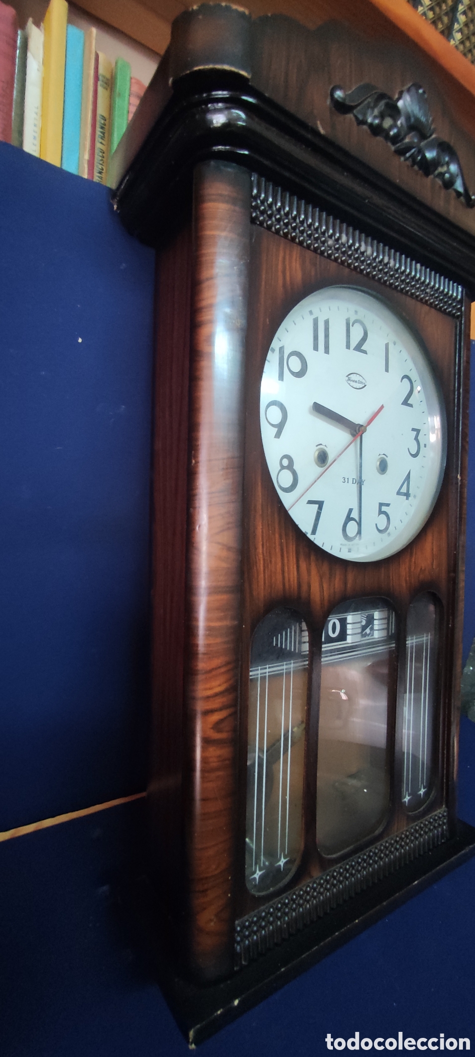 Relojes de pared: Reloj de pendulo Three Star - Foto 4