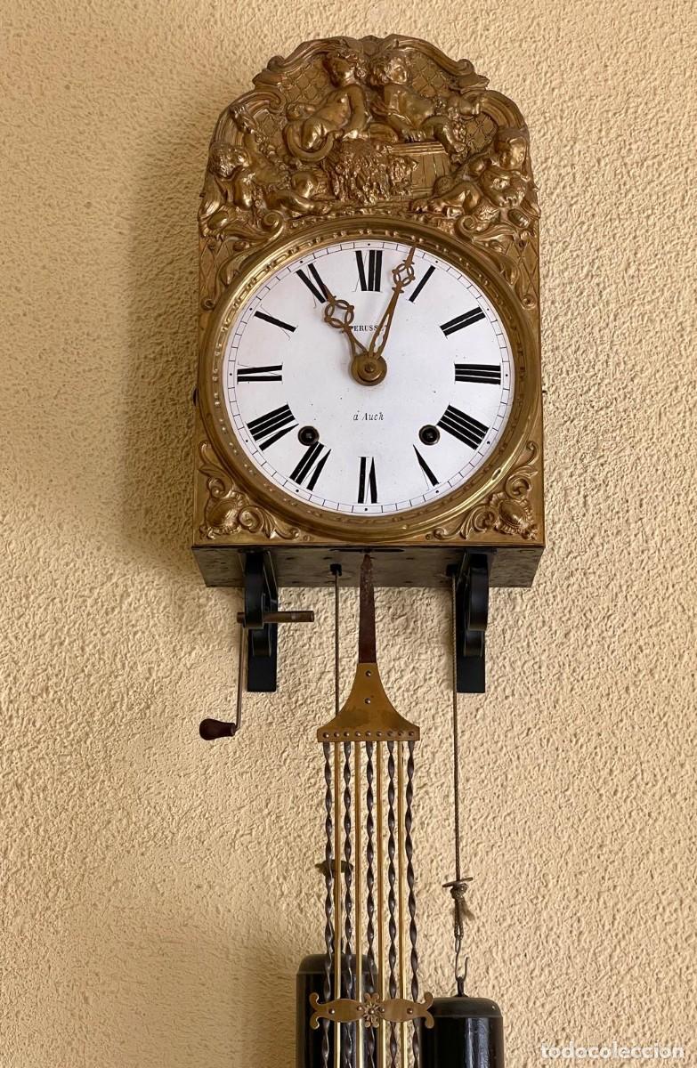 Relojes de pared: Reloj de p&eacute;ndulo tipo Morez - Foto 2