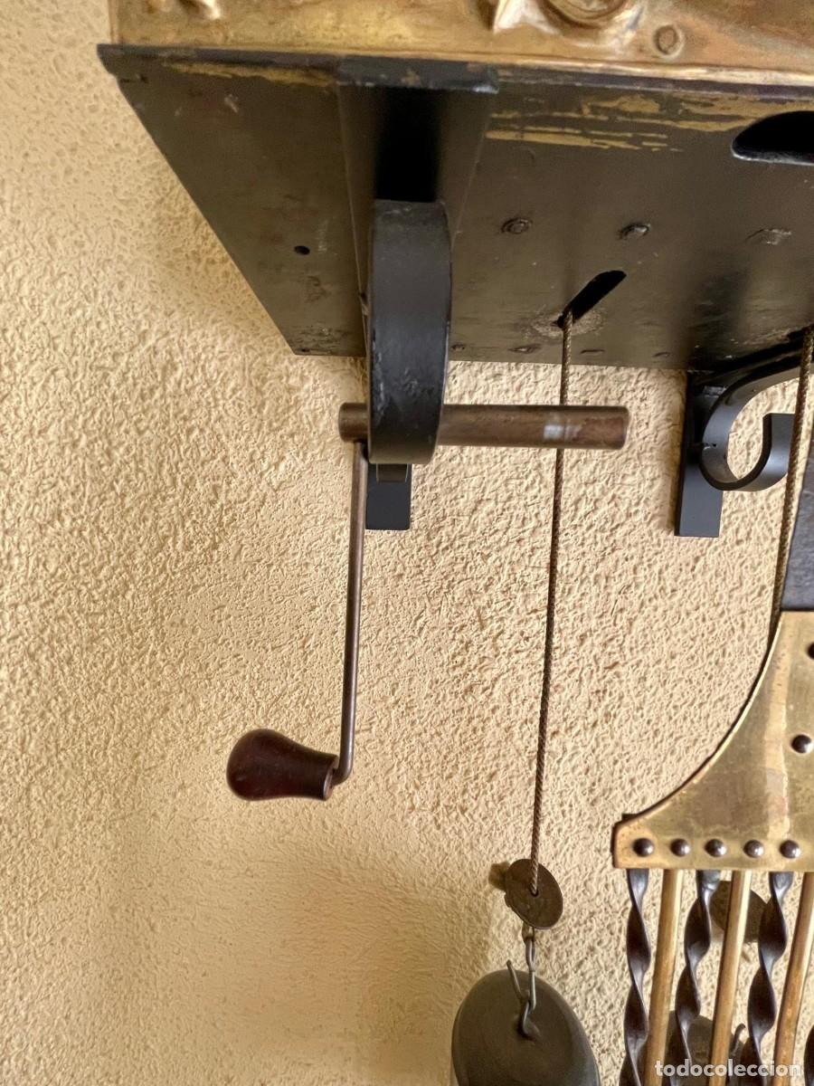 Relojes de pared: Reloj de p&eacute;ndulo tipo Morez - Foto 3