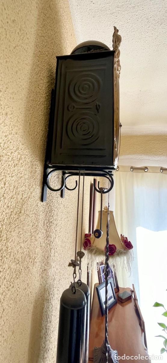 Relojes de pared: Reloj de p&eacute;ndulo tipo Morez - Foto 7