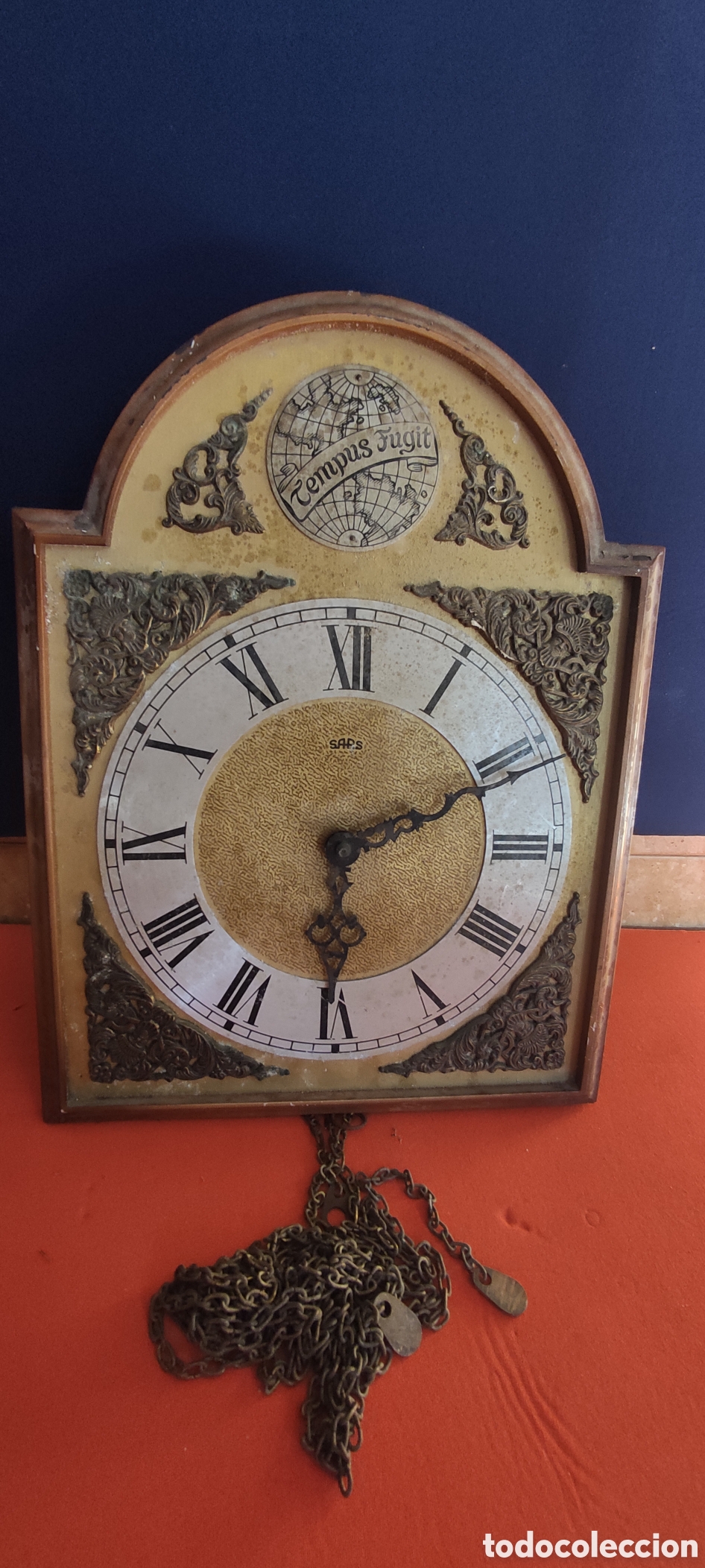Relojes de pared: Antiguo reloj de pesas - Foto 4