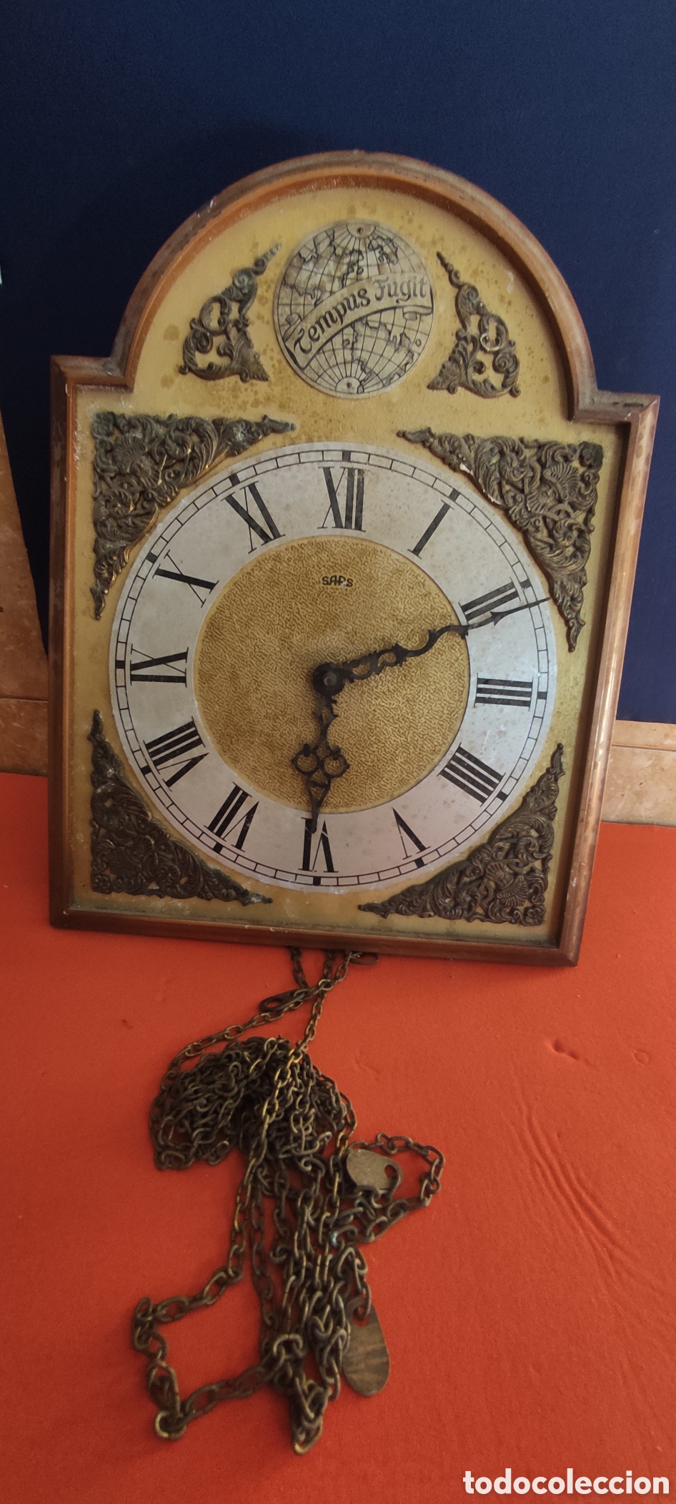 Relojes de pared: Antiguo reloj de pesas - Foto 7