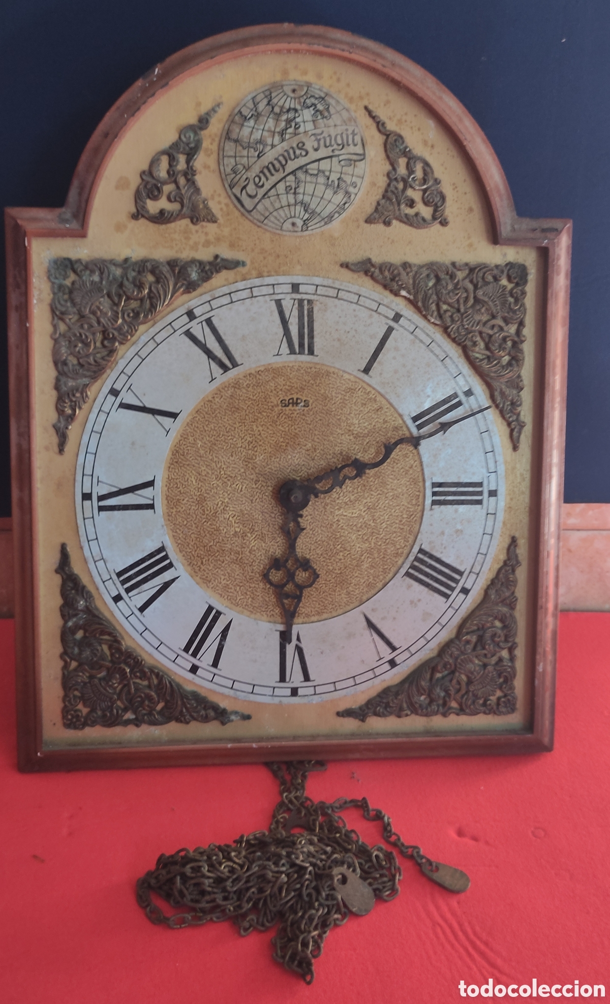 Relojes de pared: Antiguo reloj de pesas - Foto 1