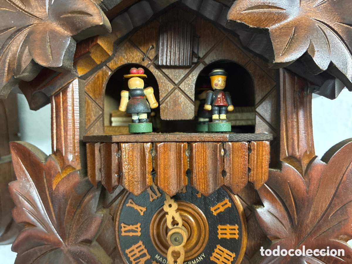Relojes de pared: Antiguo Reloj Cuco Alem&aacute;n. - Foto 4