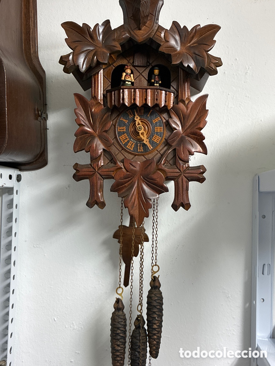 Relojes de pared: Antiguo Reloj Cuco Alem&aacute;n. - Foto 1