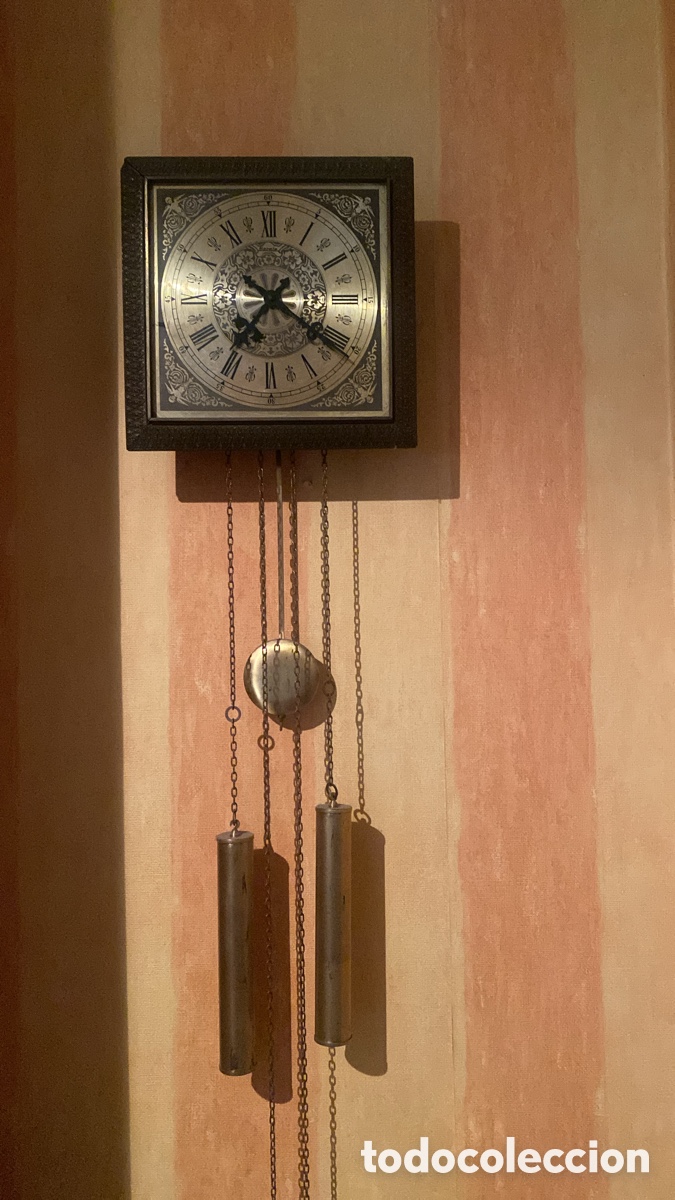 Relojes de pared: Teloj de pendulo y pesas - Foto 1