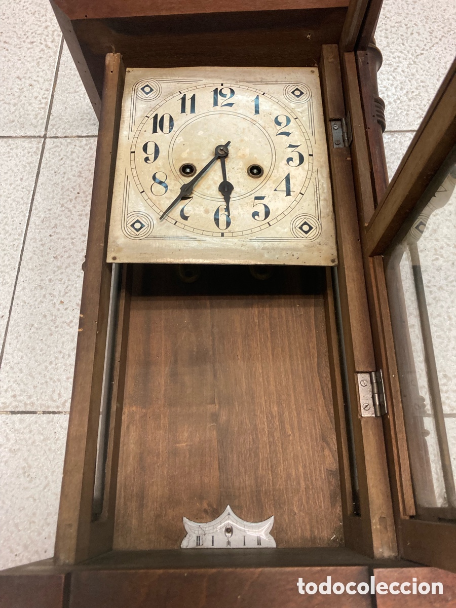 Relojes de pared: Lote 4 relojes de pared para restaurar - Foto 3