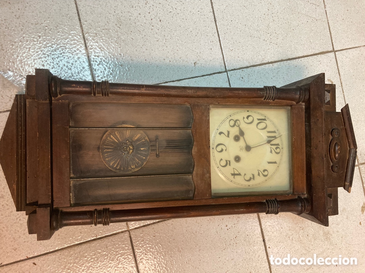 Relojes de pared: Lote 4 relojes de pared para restaurar - Foto 13