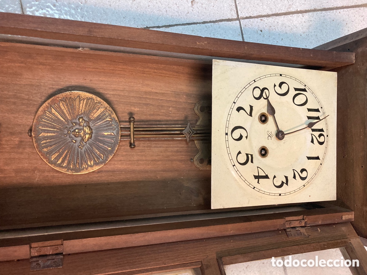Relojes de pared: Lote 4 relojes de pared para restaurar - Foto 14