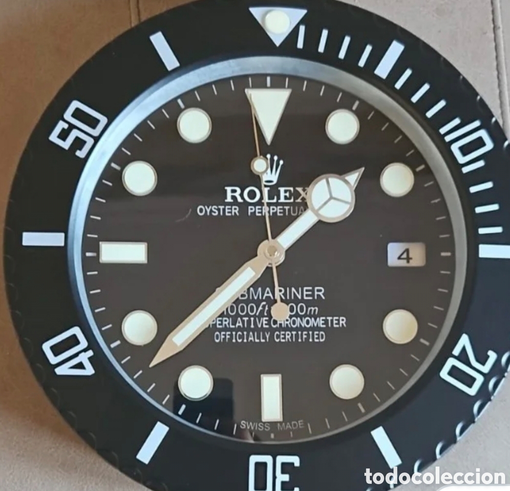 Relojes de pared: Reloj de Pared Rolex Submariner - Foto 2