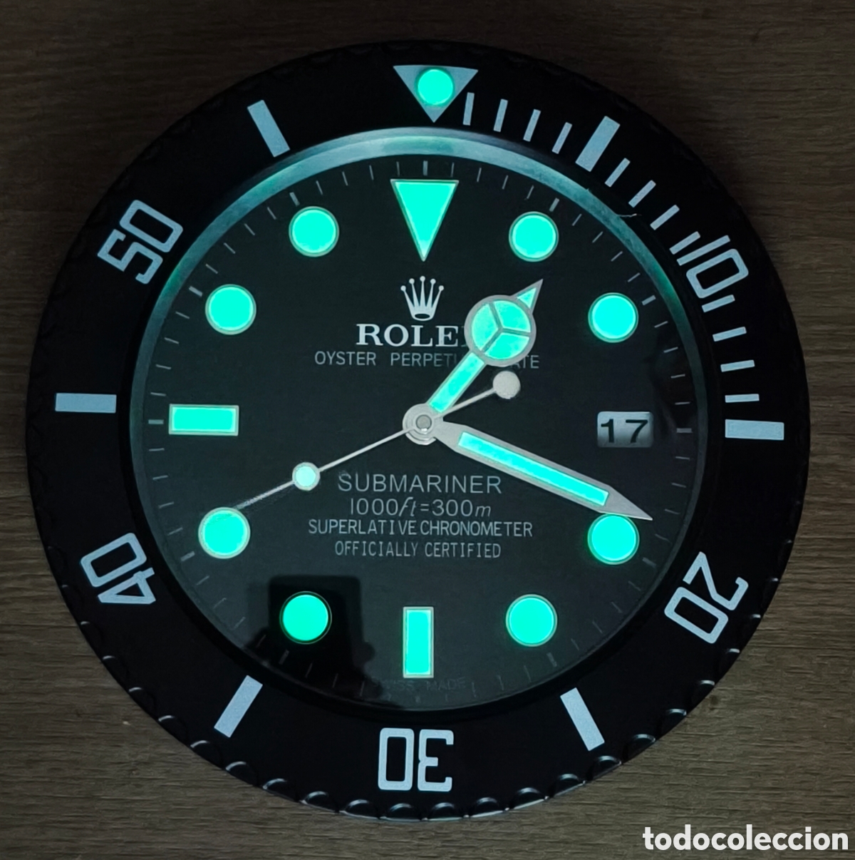 Relojes de pared: Reloj de Pared Rolex Submariner - Foto 1