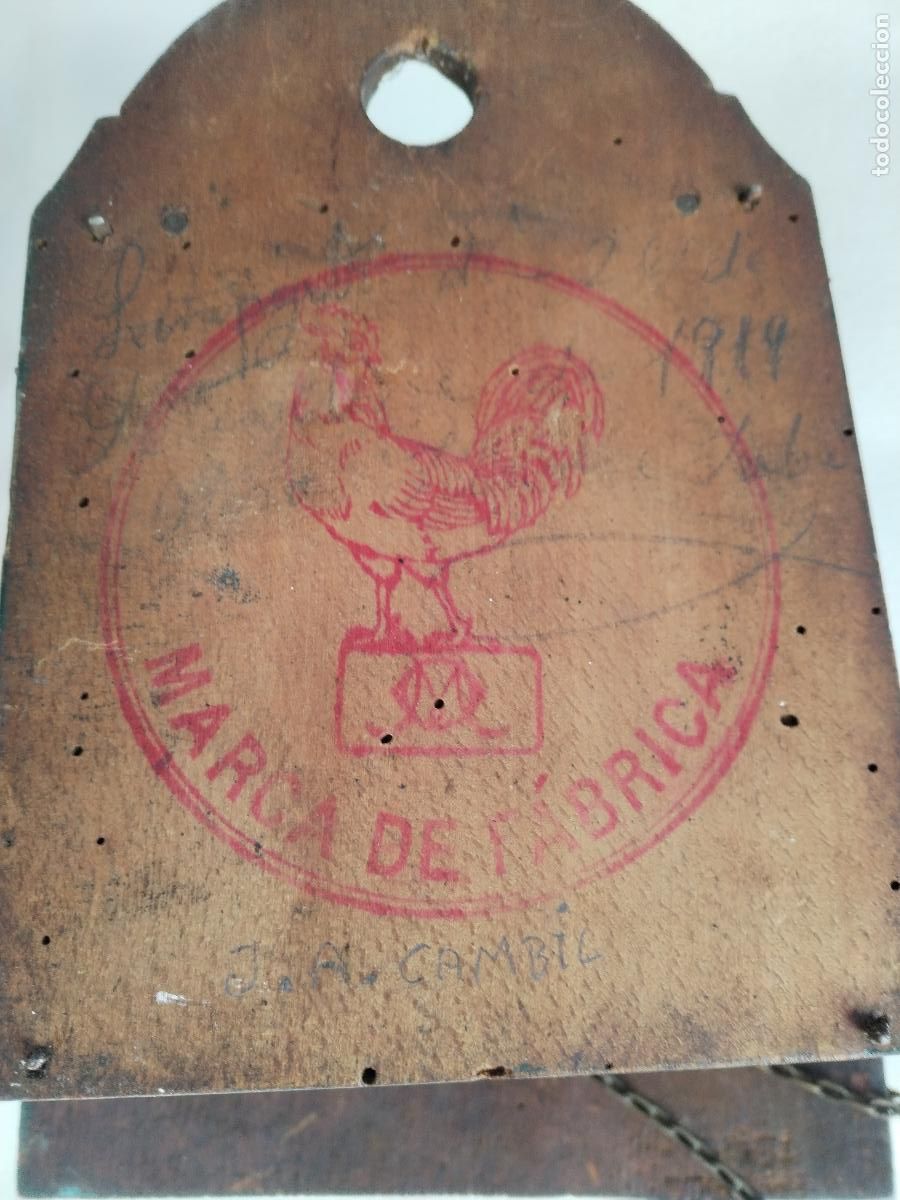 Relojes de pared: antiguo reloj ratera - Foto 6