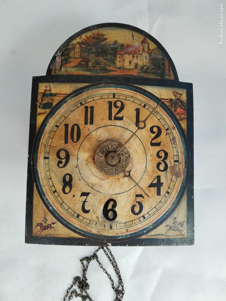 Relojes de pared: antiguo reloj ratera - Foto 1