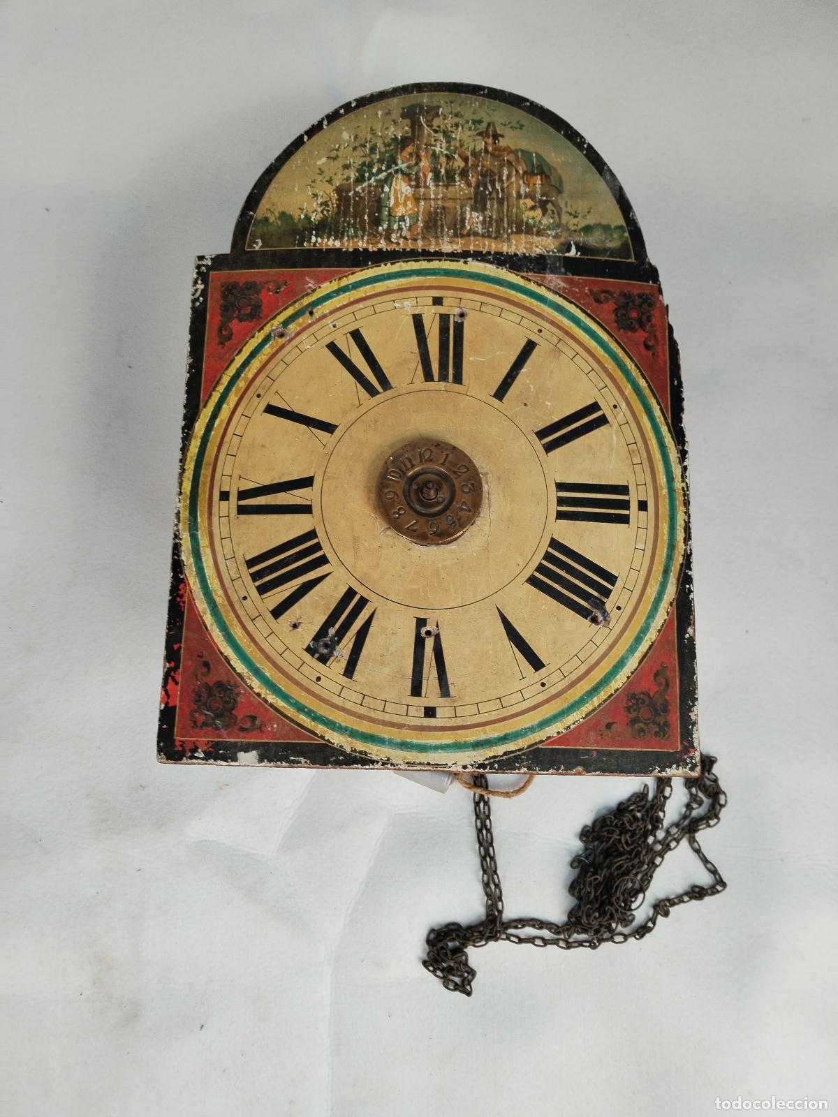 Relojes de pared: antiguo reloj ratera - Foto 1