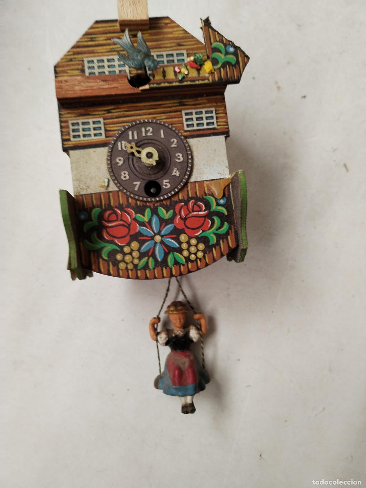 Relojes de pared: antiguo reloj cuc&uacute; de cuerda - Foto 1