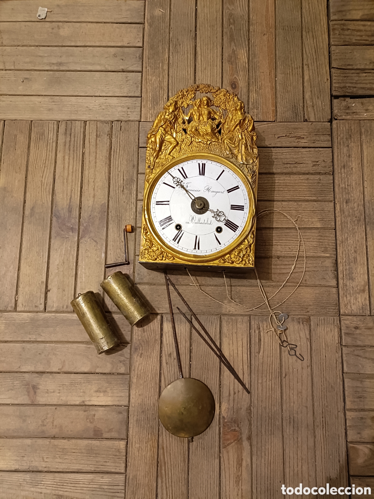 Relojes de pared: Reloj de pared Ignacio Neugart - Foto 2