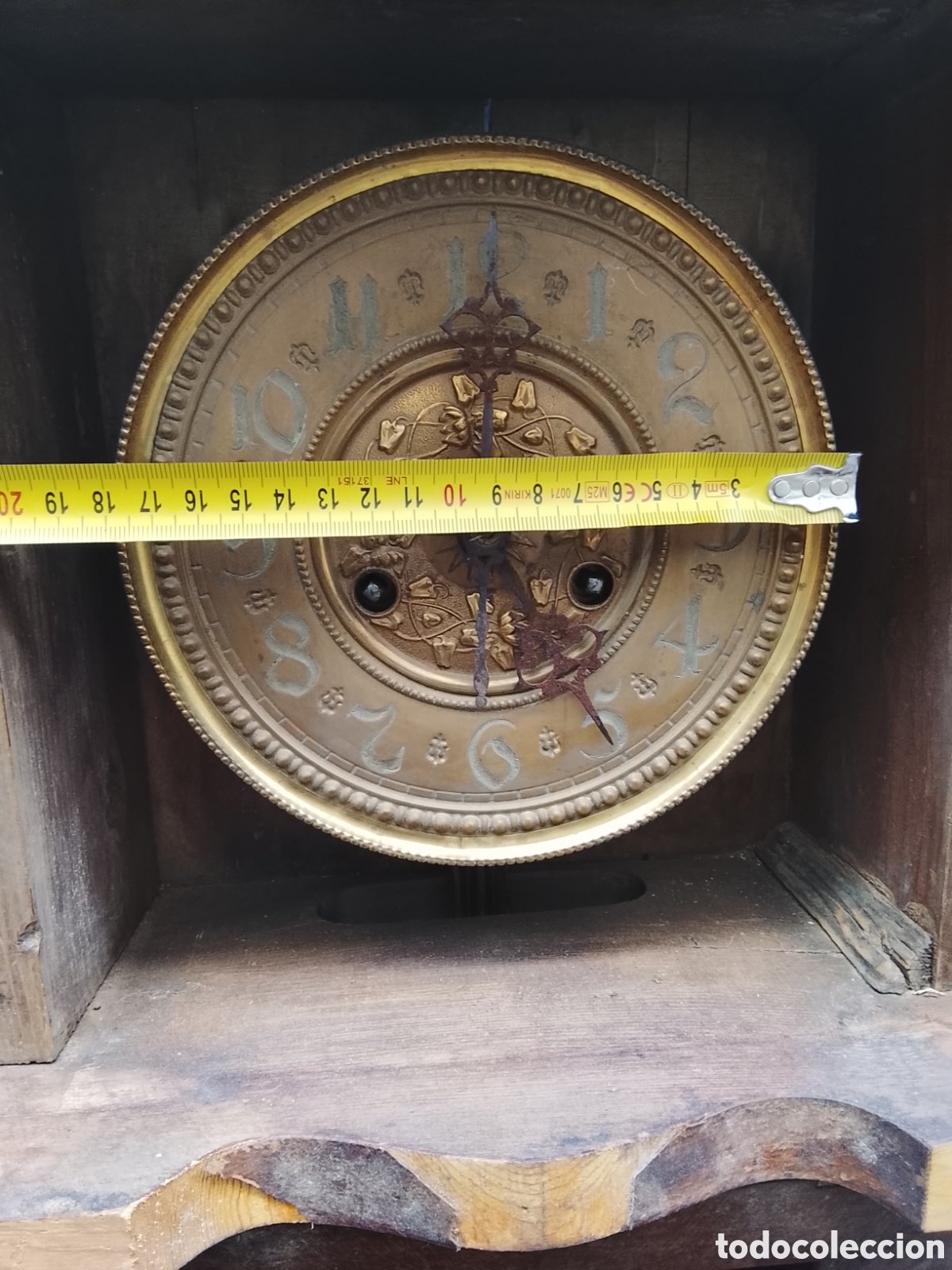 Relojes de pared: Antiguo reloj de pared para restaurar - Foto 4