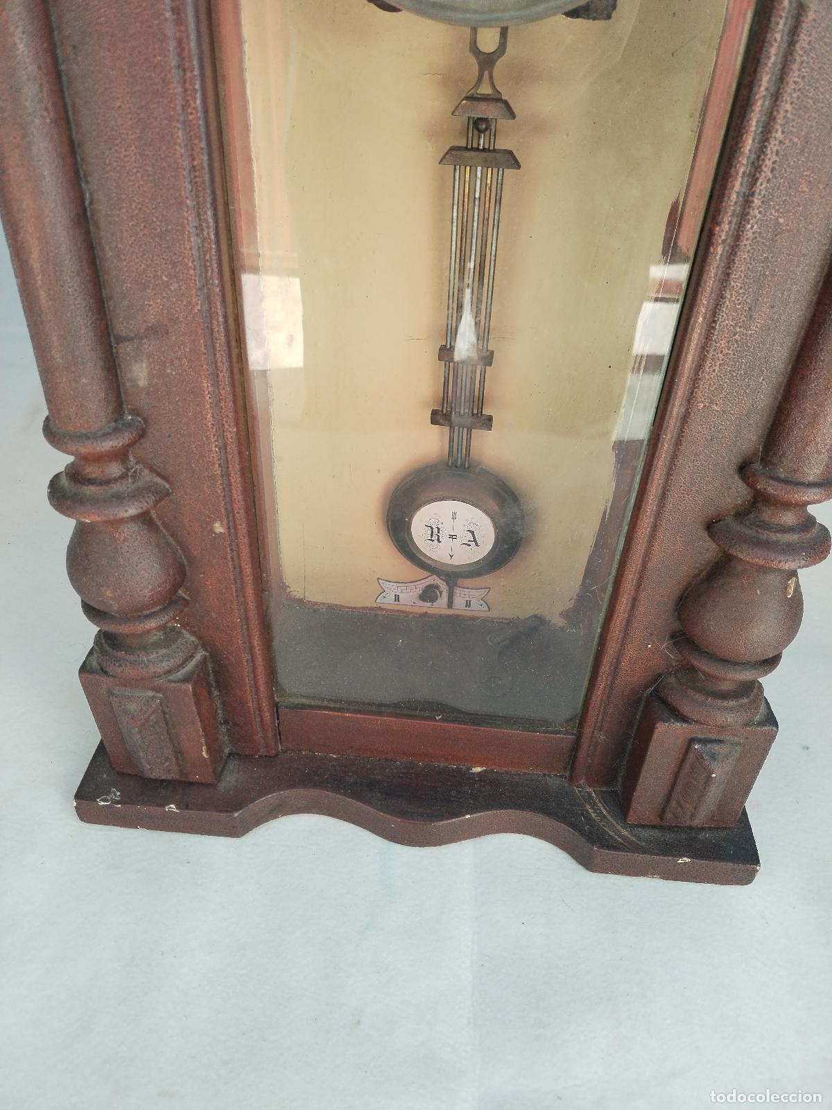 Relojes de pared: reloj de pared antiguo junghans para restaurar - Foto 2