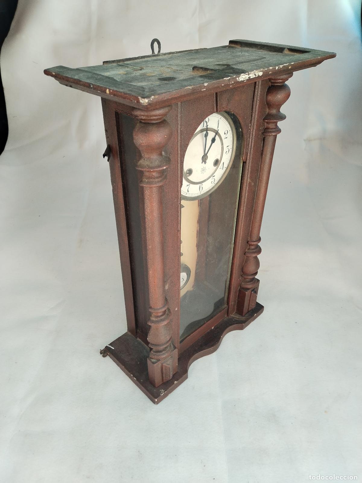 Relojes de pared: reloj de pared antiguo junghans para restaurar - Foto 3