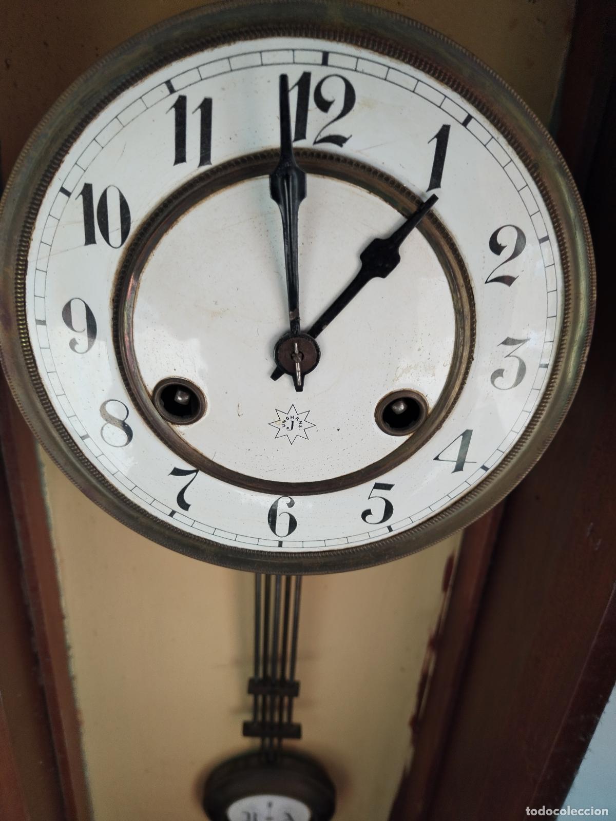 Relojes de pared: reloj de pared antiguo junghans para restaurar - Foto 4