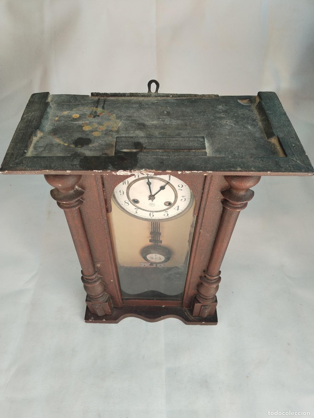 Relojes de pared: reloj de pared antiguo junghans para restaurar - Foto 8
