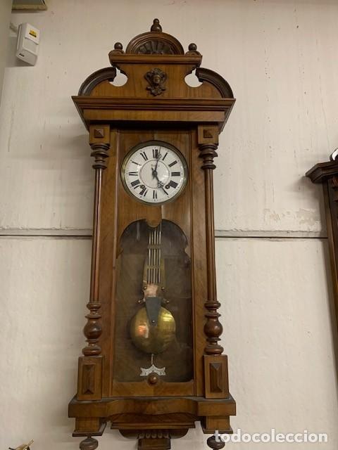 Relojes de pared: Reloj pared antiguo Morez - Foto 1