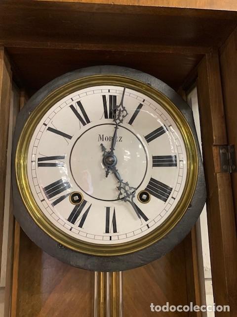 Relojes de pared: Reloj pared antiguo Morez - Foto 3