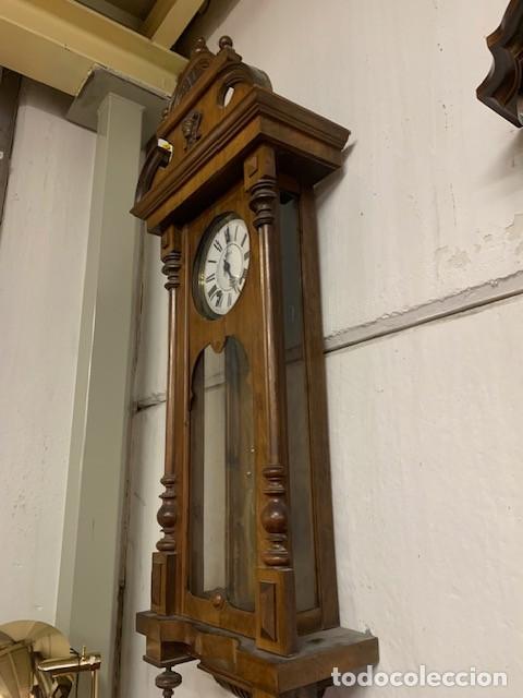 Relojes de pared: Reloj pared antiguo Morez - Foto 4