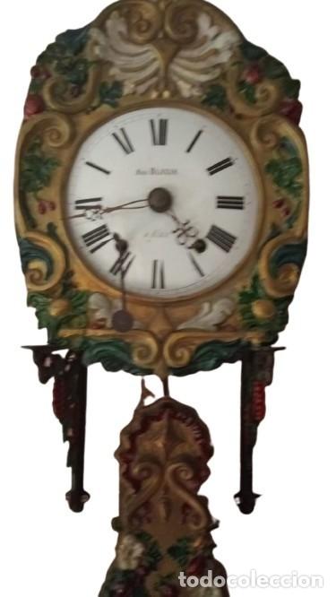 Relojes de pared: RELOJ MORETZ CON PENDULO AUTOMATA. - Foto 2
