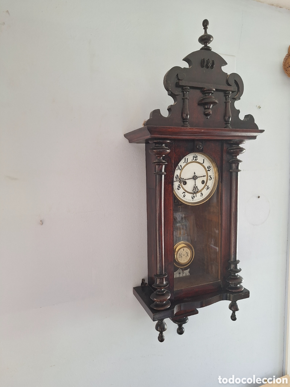 Relojes de pared: Reloj de pared con p&eacute;ndulo - Foto 3