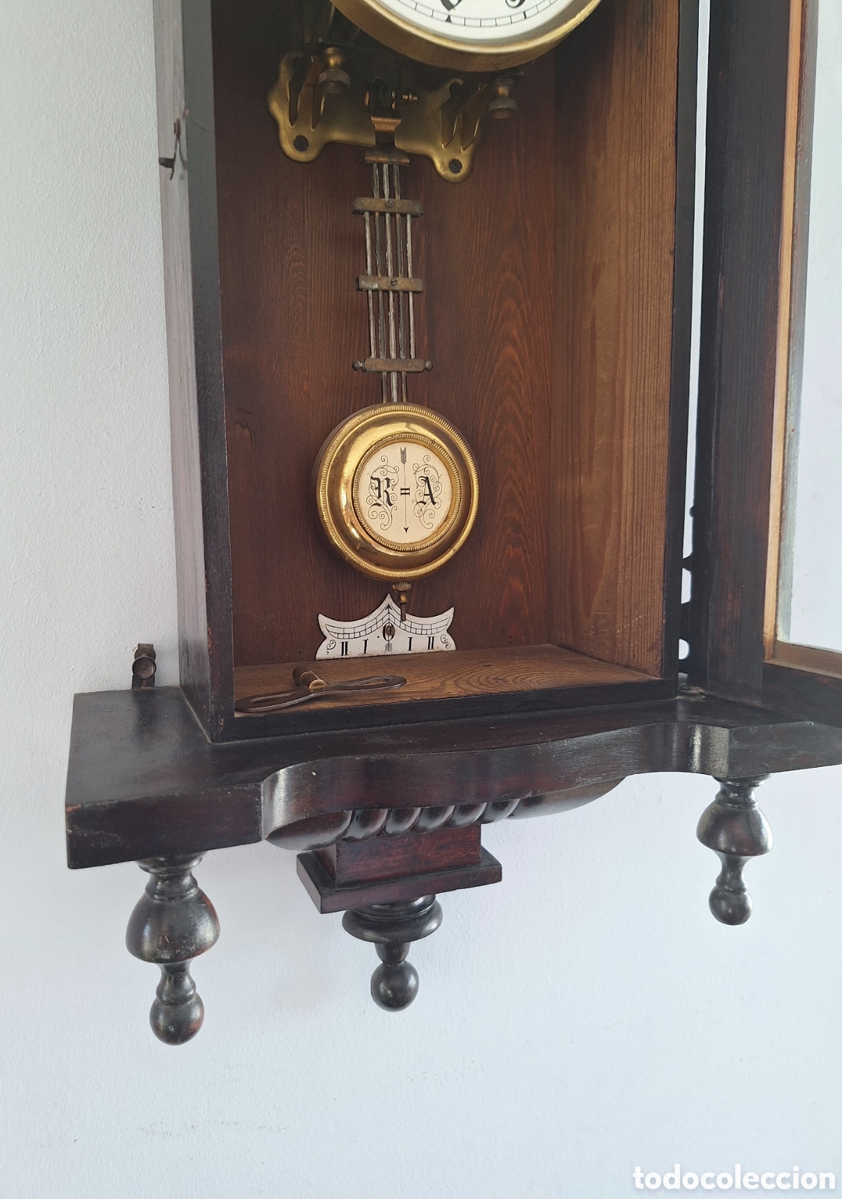 Relojes de pared: Reloj de pared con p&eacute;ndulo - Foto 6