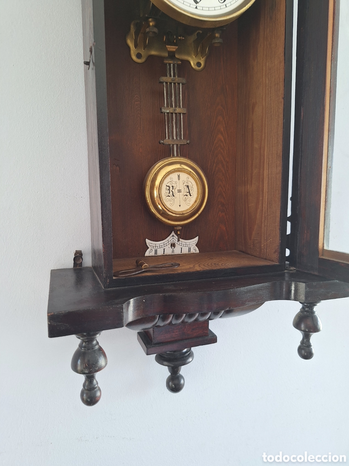 Relojes de pared: Reloj de pared con p&eacute;ndulo - Foto 7
