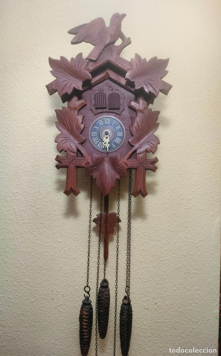 Relojes de pared: RELOJ CUCU-CUCO MUSICAL DE DOS PUERTAS MEC&Aacute;NICO .