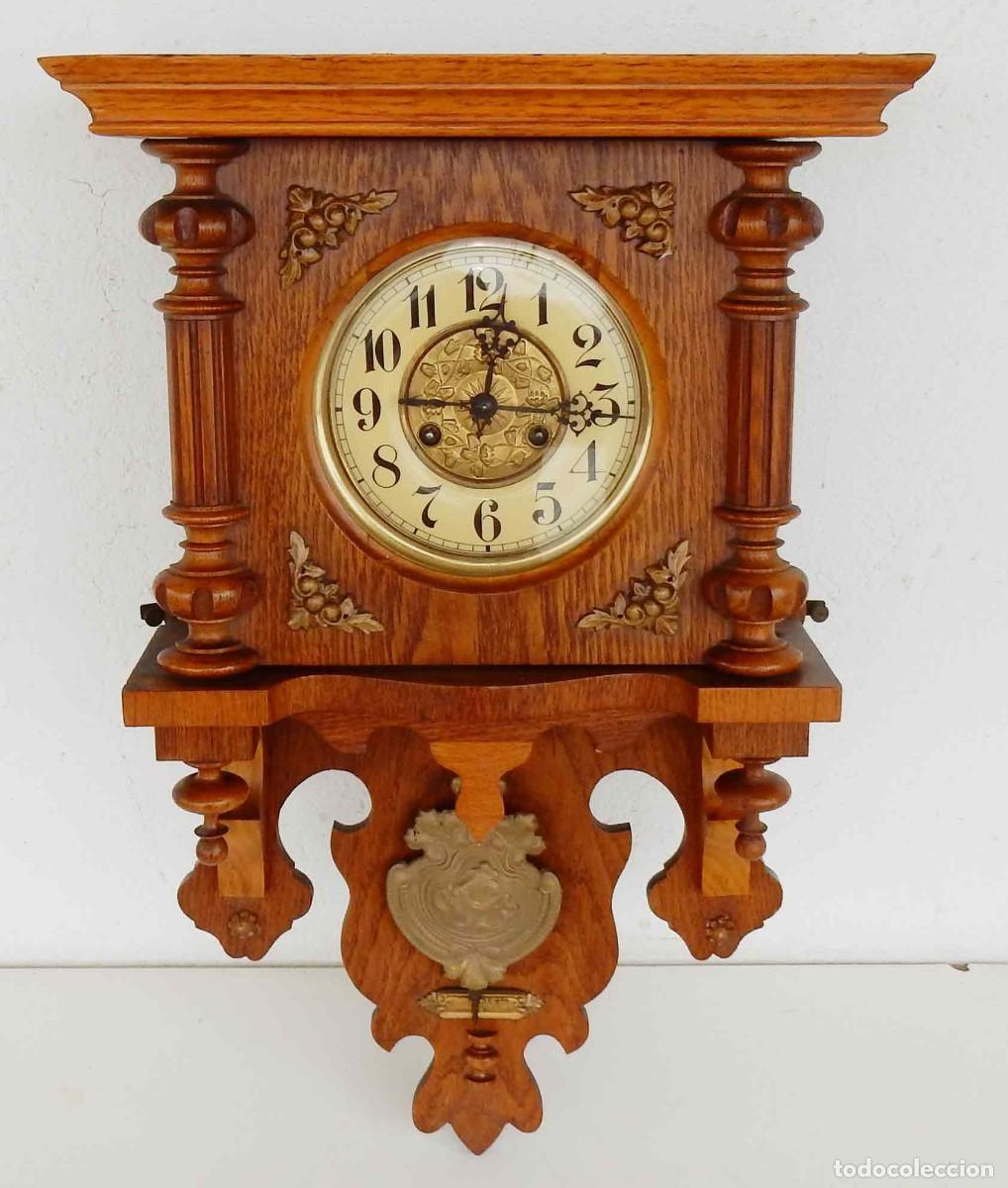 Relojes de pared: Reloj de pared c1900 - Foto 1